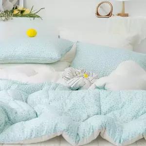 [알티피아]러블리데이지 이불패드세트 Q 민트 (패드 베이지) 여름 사계절