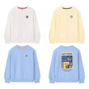 [갤러리아] (NBA키즈)26S/S GSW 팀 농구코트 그래픽 맨투맨(K261TS010P)