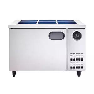 스타리온 SR-V12BAR2D 우기계 보급형 메탈 반찬 냉장고 1200 업소용 토핑냉장고