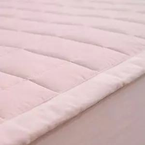 [알티피아]샤이니 순면 카페트겸패드 SS 핑크베이지 여름 사계절 국산 향균