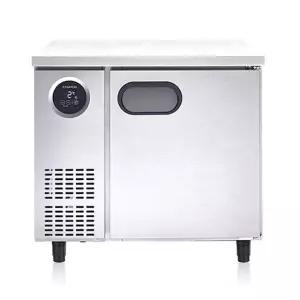 스타리온 SR-T09EIEM 내부스텐 업소용 식당 900 테이블 냉장고