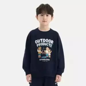 [갤러리아] [아웃도어프로덕츠키즈]베어 그래픽 맨투맨OD261IMM07_DNY