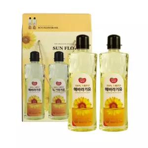 동원 해바라기유 500ml x 2개  10개