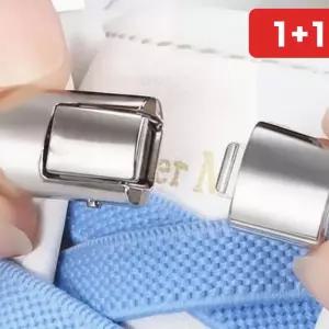 무매듭 운동화 끈 고정 클립 버클 신발끈 정리 풀림방지 2P