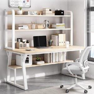 중학생 조립식 책장책상 공부 80X50CM 대학생 1인용 원룸 노트북 컴퓨터 공부방 테이블 책상 그레이