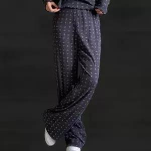 여성 여름 꽃무늬 통넓이 슬랙스