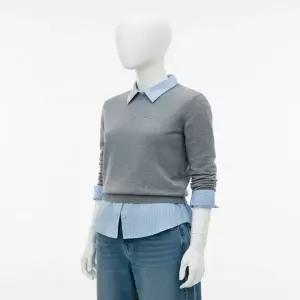 미쏘 스트라이프 정핏 셔츠_MIWYWF930A 598660