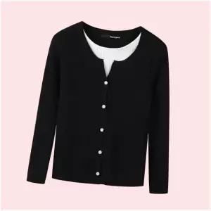 보니스팍스 SP 트임 긴팔 롱슬리브 니트 니트티 스웨터 티셔츠 상의 (XO3KT008L0) 4502583