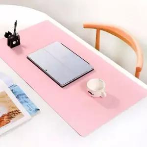컴퓨터 책상 매트 90X45 핑크