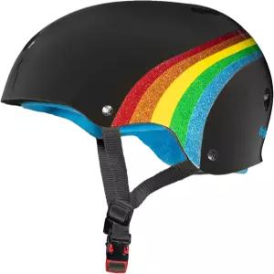 스케이트보드 BMX 롤러 더비 스케이팅 인라인 스쿠터 및 자전거용 트리플 에이트 트세이버 헬멧