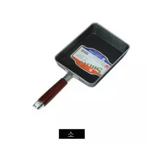 ksr 나무손잡이 사각 후라이팬 소