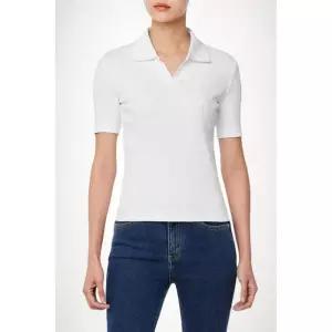 캘빈클라인 진 여성 슬림핏 브이넥 폴로 티셔츠 47AB205 1700935
