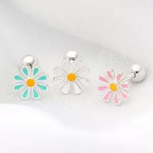 컬러 꽃 써지컬 스틸 피어싱 택1 서지컬피어싱 데일리피어싱 기본피어싱 여성피어싱 별존