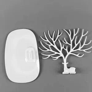 사슴뿔 귀걸이 진열대 반지 트레이 팔찌