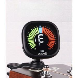 전자 일렉 기타 조율기 핑크 충전 튜너 기타튜너 어쿠스틱 튜닝기 블랙 전자일렉기타