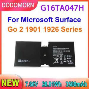 마이크로소프트 서피스 고 2 1901 1926 시리즈용 노트북 배터리 G16TA047H DYNU01 7.66V 26.81Wh 3500mAh