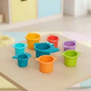 캐스B 모래별친구들 악어컵쌓기 모래놀이 쌓기놀이 인지발달 스태킹 컵쌓기 물놀이 장난감