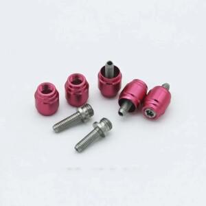 자전거 디스크 브레이크 호스 바브 인서트 + 올리브 연결 너트 세트 For-SRAM Avid 사이클링 유압 예비 부