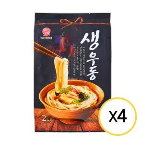 한일식품 본고장 생우동 2인 424.4g x 4개