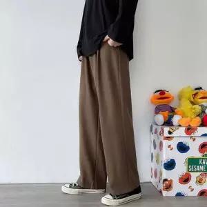 [룽스]와이드 바지 슬랙스 뒷밴딩 팬츠 남성바지