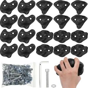 소울첸 20개 암벽 등반 홀더 클라이머 3형 초대형 돌 벽 그립 렌치 실내외 놀이터 뒷마당 공원 놀이 세트