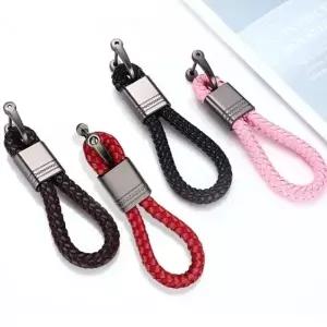 고급 차키 키링 열쇠고리 가죽 에어팟 스마트 키 홀더