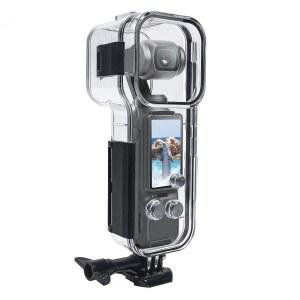 3 액세서리 쉘 카메라 하우징 케이스 커버 오스모 다이빙 포켓 45m 포함 dji okfun 수중 마운트 보호 브래킷 방수 147ft