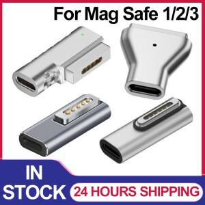USB C타입 마그네틱 PD 어댑터  맥세이프 1  2  3  맥북 호환 에어 프로  LED 표시기  고속 충전 자석 플러
