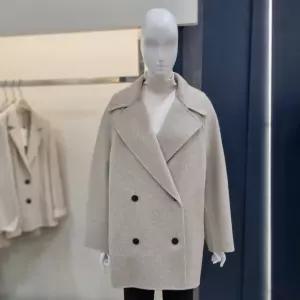 정품발송 더블버튼 하프 코트 N251MWC141_DG 374053 나이스클랍