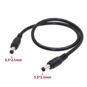 CCTV 어댑터 커넥터 케이블  DC 전원 플러그  5.5x2.1mm 수  12V  10A 익스텐션 코드  0.5m  1m  18AWG