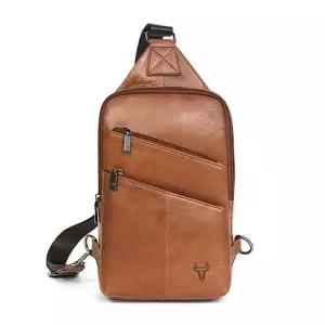 크로스백 힙색 M5569 데일리백 가죽슬링백-WFIQ73B