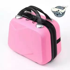 여행용 미니 캐리어 핑크 수납편한 기내용 가방 작은 소형 기내용 여행용 보조캐리어 서머