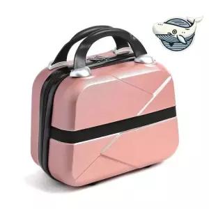 로즈골드 기내용 미니 캐리어 수납 유학 가방 작은 소형 기내용 여행용 보조캐리어 서머