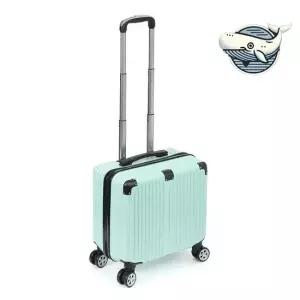 민트색 여행 캐리어 기내용 소형 가방 화이트캐리어 미니캐리어 여행용캐리어 기내캐리어