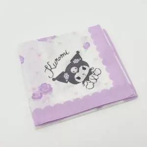 휴대용 쿠로미 캐릭터 면 손수건-WFIRRIV