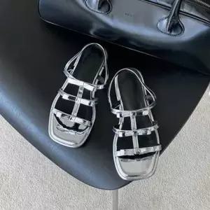 여행 용 슬링백 리본 스트랩 토 오픈 여성 샌들 코디 WFK5LD4