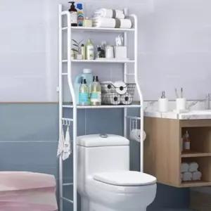 행거 옷걸이 화장실 수납장 좁은 공간 활용 욕실 선반장 선반 틈새 정리대 시스템행거