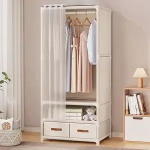 행거 옷걸이 비키니 간이 미니 시스템 옷장 조립식 철제 커버 시스템행거 옷걸이행거