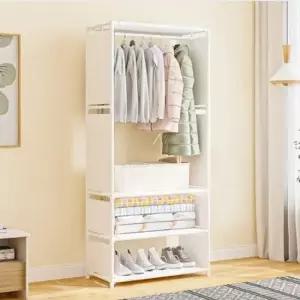 행거 옷걸이 소형 선반 칸막이 간이옷장 조립식 스탠드 시스템행거 옷걸이행거