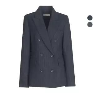 갤러리아 여성 스트라이프 더블 봄가을 정장 자켓