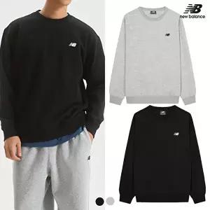 [뉴발란스]남녀공용 프리미엄 기모 플리스 맨투맨