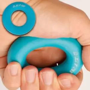 [스타스포츠]스타 실리콘 핸드링 악력기 그립 중 블루 1P 손근육-WFITBFY