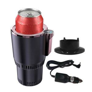 스마트 자동차 히터 & 콜드 컵, 온도 조절 컵 홀더 빠른 열 가열 냉장고 냉각 대부분의 자동차에 보라색