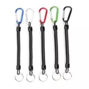 등산 캠핑 낚시 카라비너 키링 다용도 스프링줄