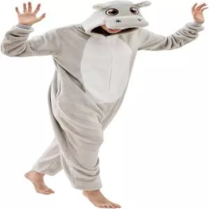 JUOLOET 남녀 공용 원피스 잠옷 동물 스너그 핏 할로윈 코스튬 슬립웨어 홈웨어