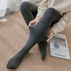 여성 스판 유발 골지 레깅스 1P 봄가을 스타킹 타이즈 WE228B0