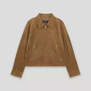 [코데즈컴바인](신세계 사우스시티) 블루종 집업 카라넥 스웨이드점퍼 (CLA-LE506W2)