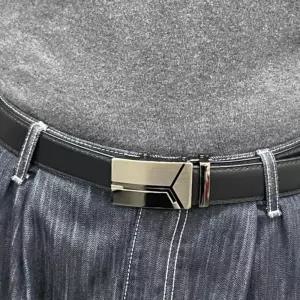 (다올)자동벨트 남성 허리띠 와이맨 소가죽 요술벨트