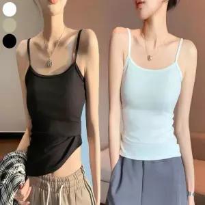 [라일리여성의류] Rly 여자 골지 데일리 끈나시 여름 베이직 이너 나시