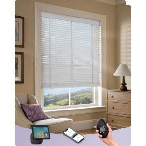 그레이윈드 전동 솔리드 우드 블라인드 90% 암막 스마트 전기 수평 원격 충전식 홈 오피스, 맞춤형 크기(배스우드 화이트)